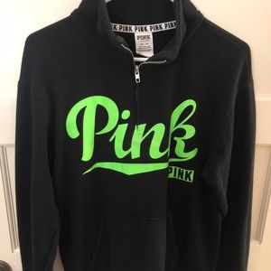 Pink Quarter zip